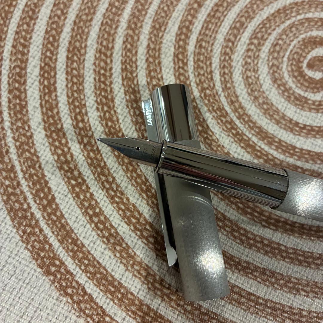 LAMY スカラ 万年筆 ステンレス