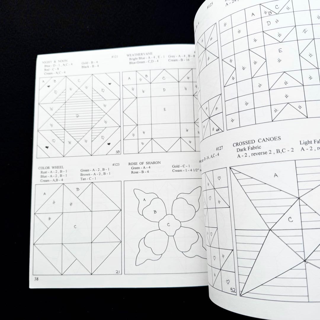 キルトブロックパターン サンプラー集「4\" sampler」2冊