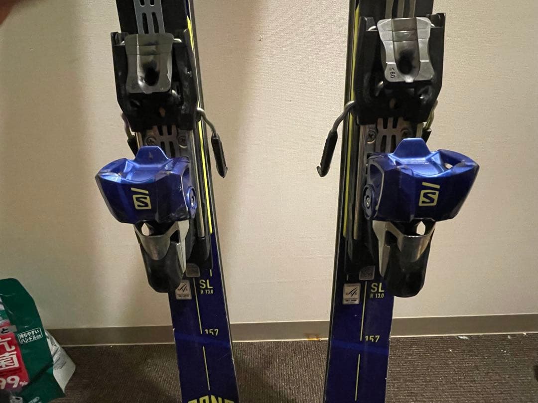S/RACE FIS SL 157Salomonスキー X16 スキー板