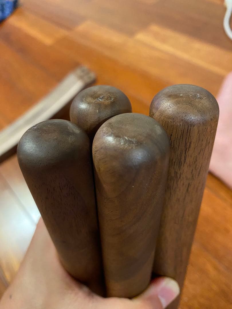 IKIKI Grand Chair Walnutイキキ ウォルナットテクスグレー