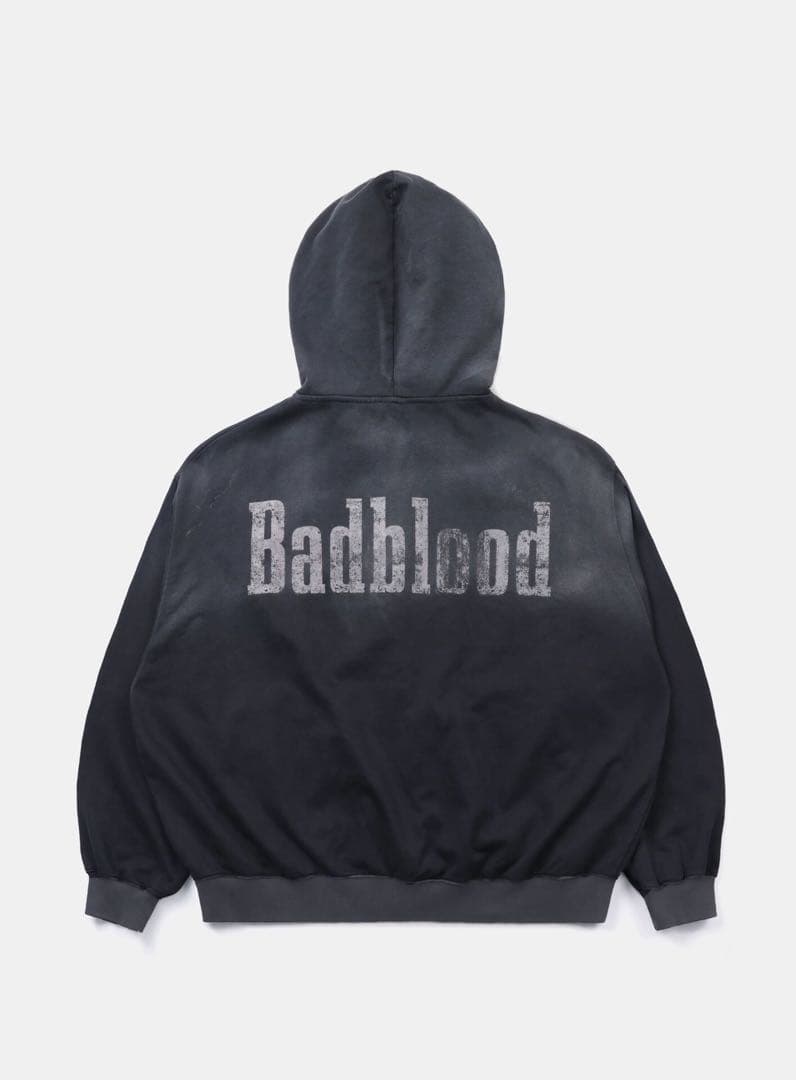 badblood グレー ジャケットパーカー 男女兼用 M