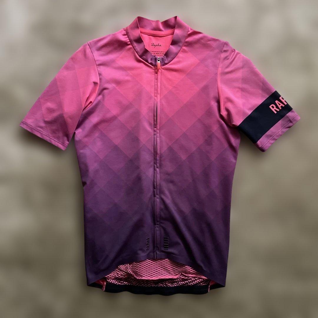 Rapha プロチーム　ブロックフェードMID WEIGHTジャージ　XS