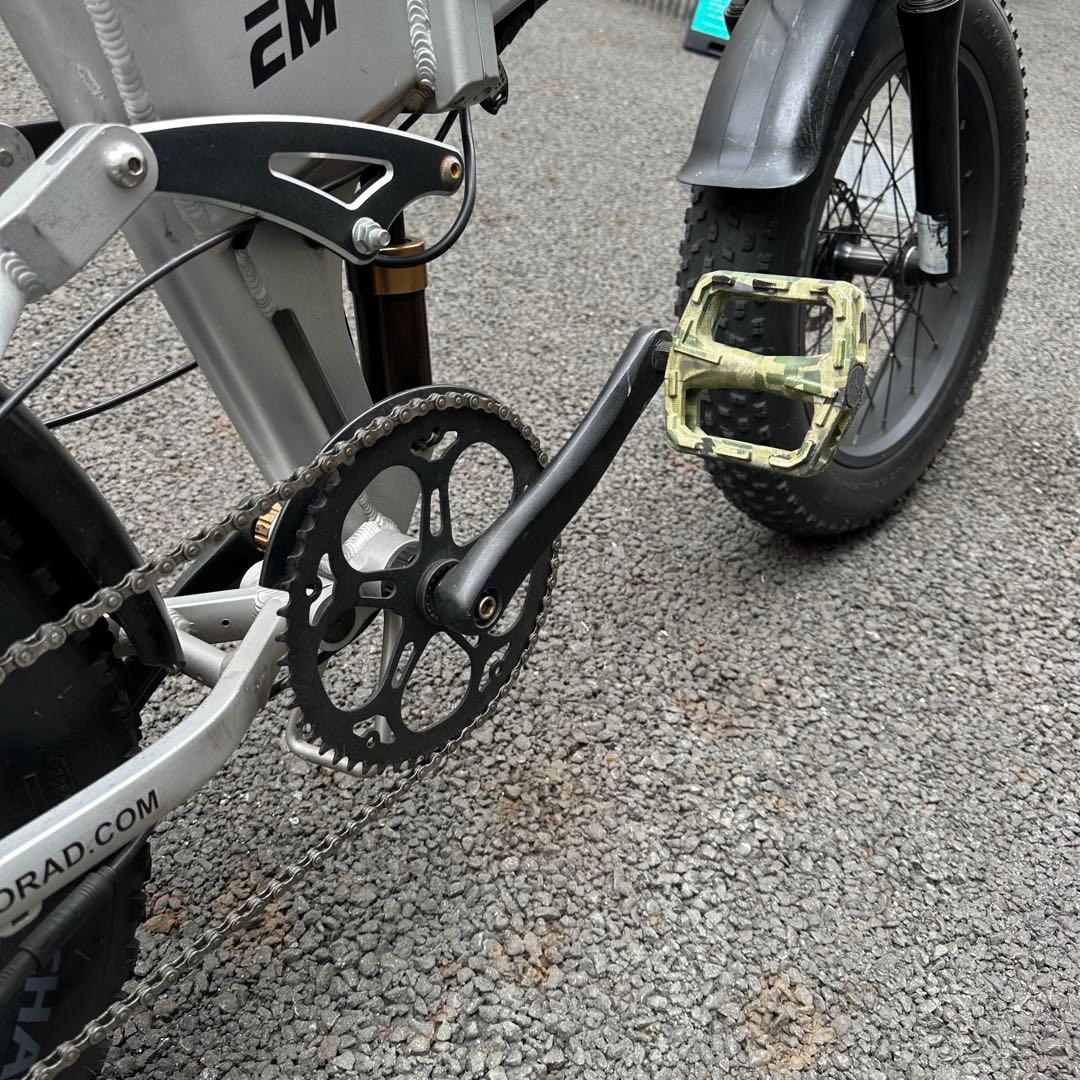 XPLORER EM 電動アシスト自転車 シルバー　トルクセンサー不良ジャンク