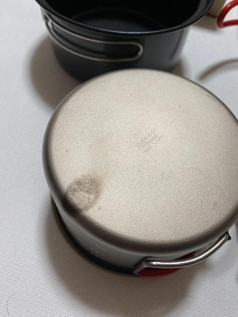 エバニュー(EVERNEW) Ti U.L. Pot 900、クッカーセット