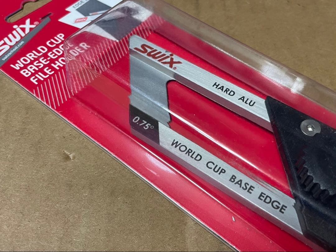 SWIX　ワールドカップ　ベースエッジファイルガイド　0.75°　vola