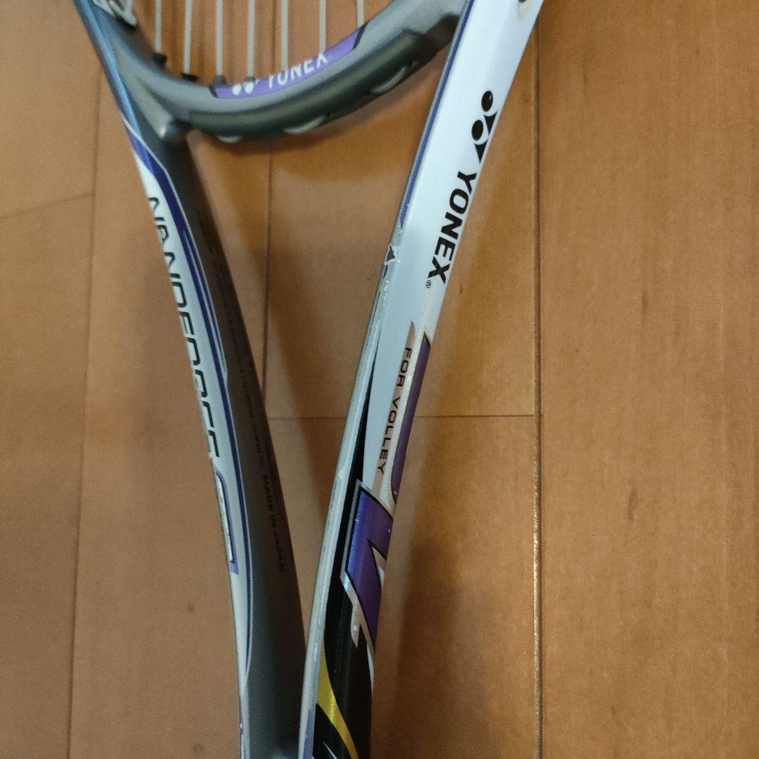 YONEX NANOFORCE REV 8v 軟式テニスラケット　紫色