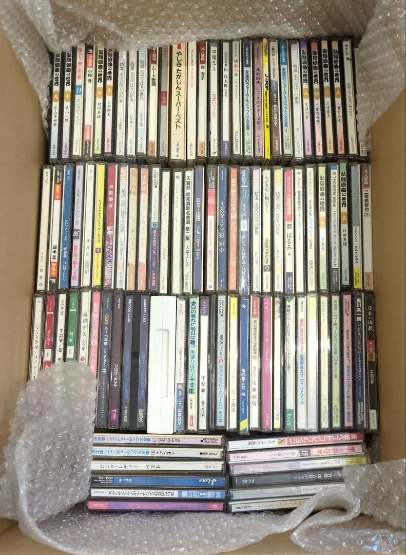 演歌 歌謡曲 歌手 邦楽オムニバス CD まとめ売り 処分 大量 約180枚