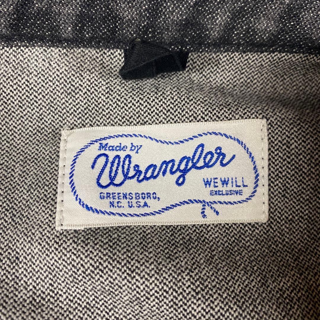 WRANGLER WEWILL デニムジャケット　サンプルLサイズ
