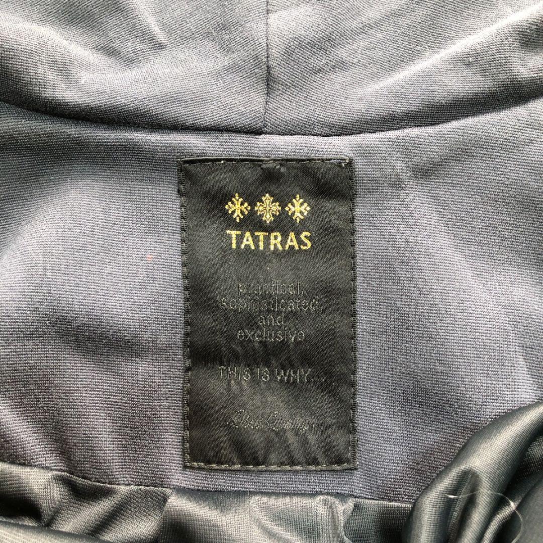 TATRAS*タトラス　ポンチョコート　ジャケット　フード　ネイビー　01