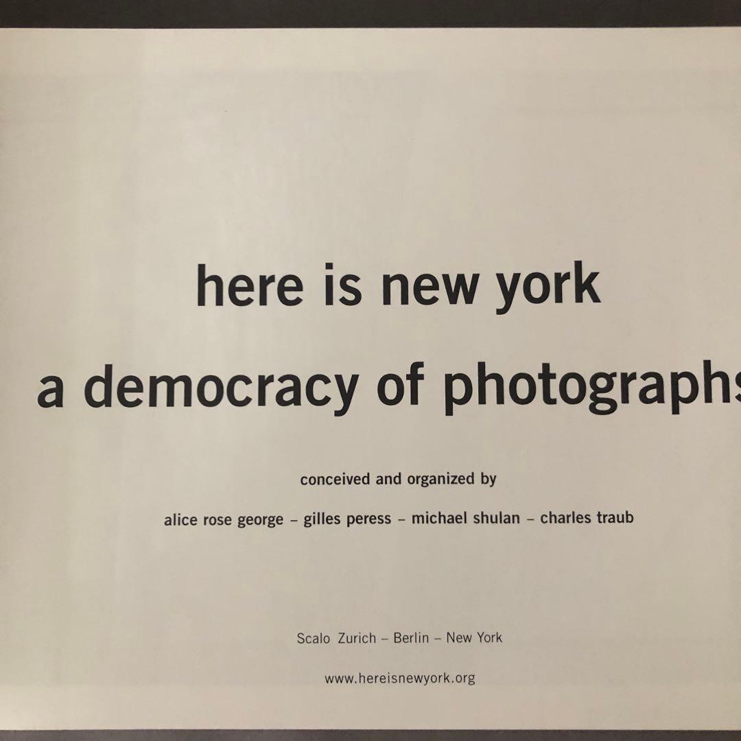 Here is New York　9.11　記録写真集