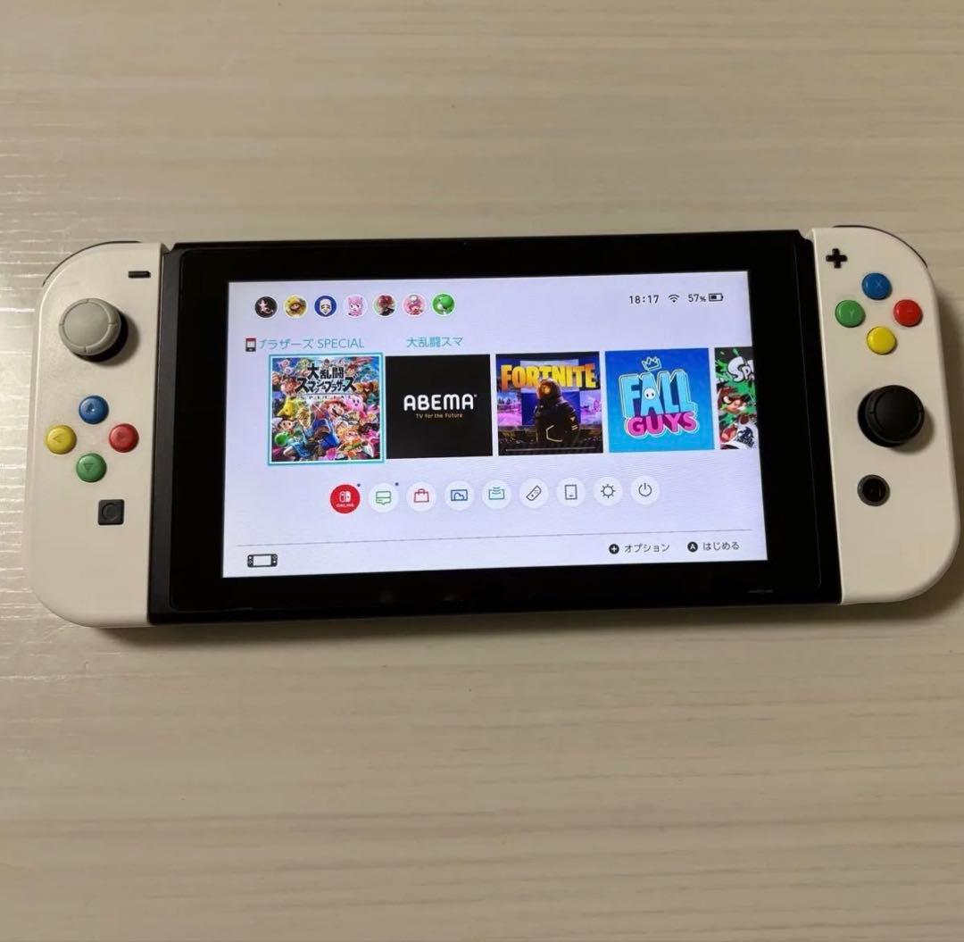 任天堂　Switch 本体　ジョイコン 大乱闘スマッシュブラザーズソフト