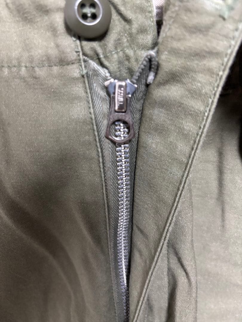 初期　60s M65 アルミジップ　USARMY ミリタリーパンツ