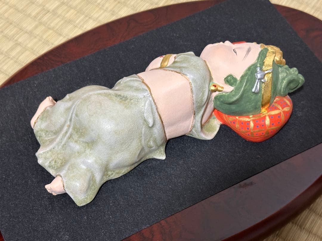 ねむり菩薩　涅槃像　天平大雅　小田謙二　博多人形