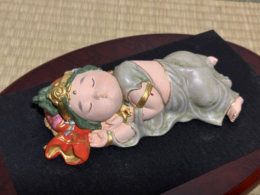 ねむり菩薩　涅槃像　天平大雅　小田謙二　博多人形