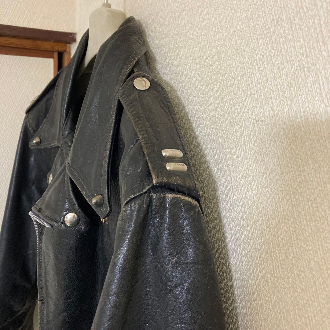 70's ビンテージ　フリンジレザージャケット❗️