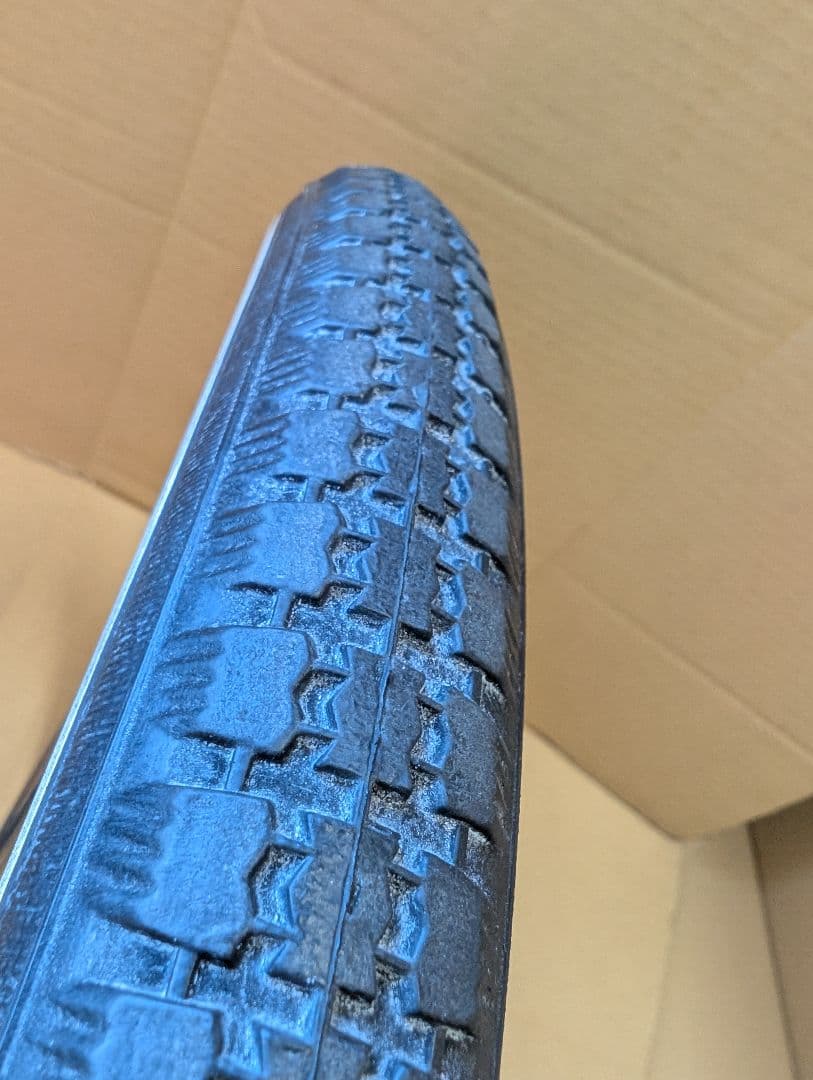 22インチ　ジュニアマウンテン　22×1.75タイヤホイール前後セット
