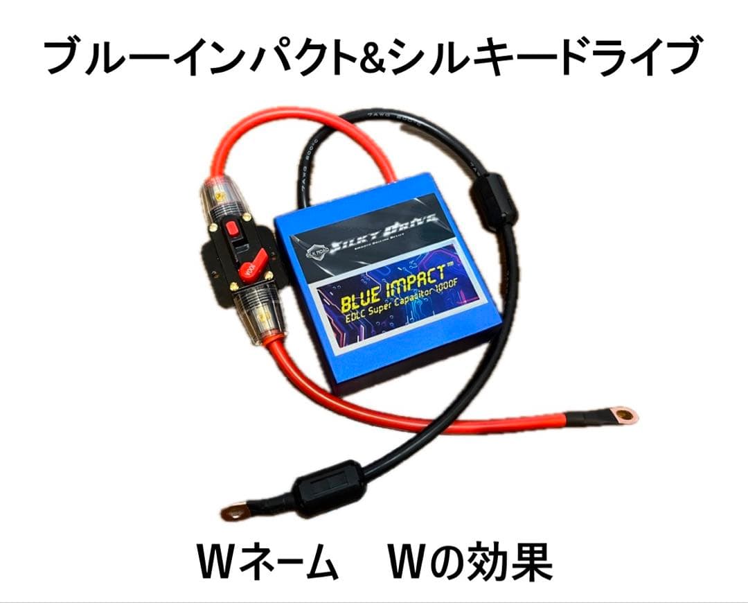 【24時間限定セール】EDLC×除電リアクターブルーインパクト＆シルキードライブ