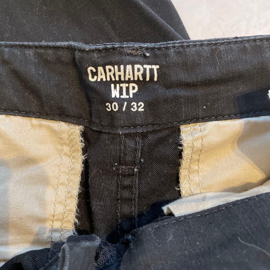 CARHARTT WIP ブラックカーゴパンツ 30/32