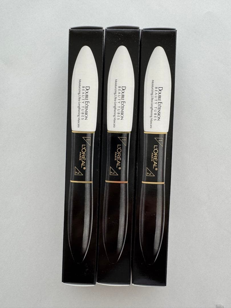 L'Oréal DOUBLE EXTENSION マスカラ3本セット