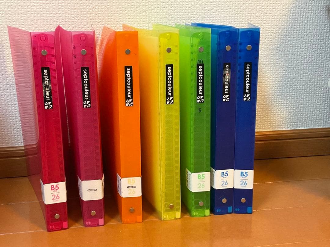 Campus & maruman B5 26穴 リング式ファイル 18冊セット