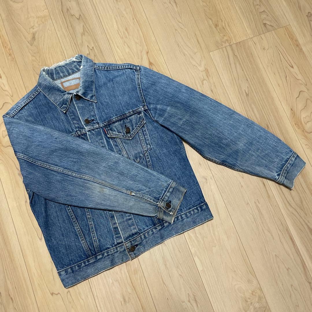 70s Levi's 70505 4th イレギュラー 522 黒カンヌキ 40