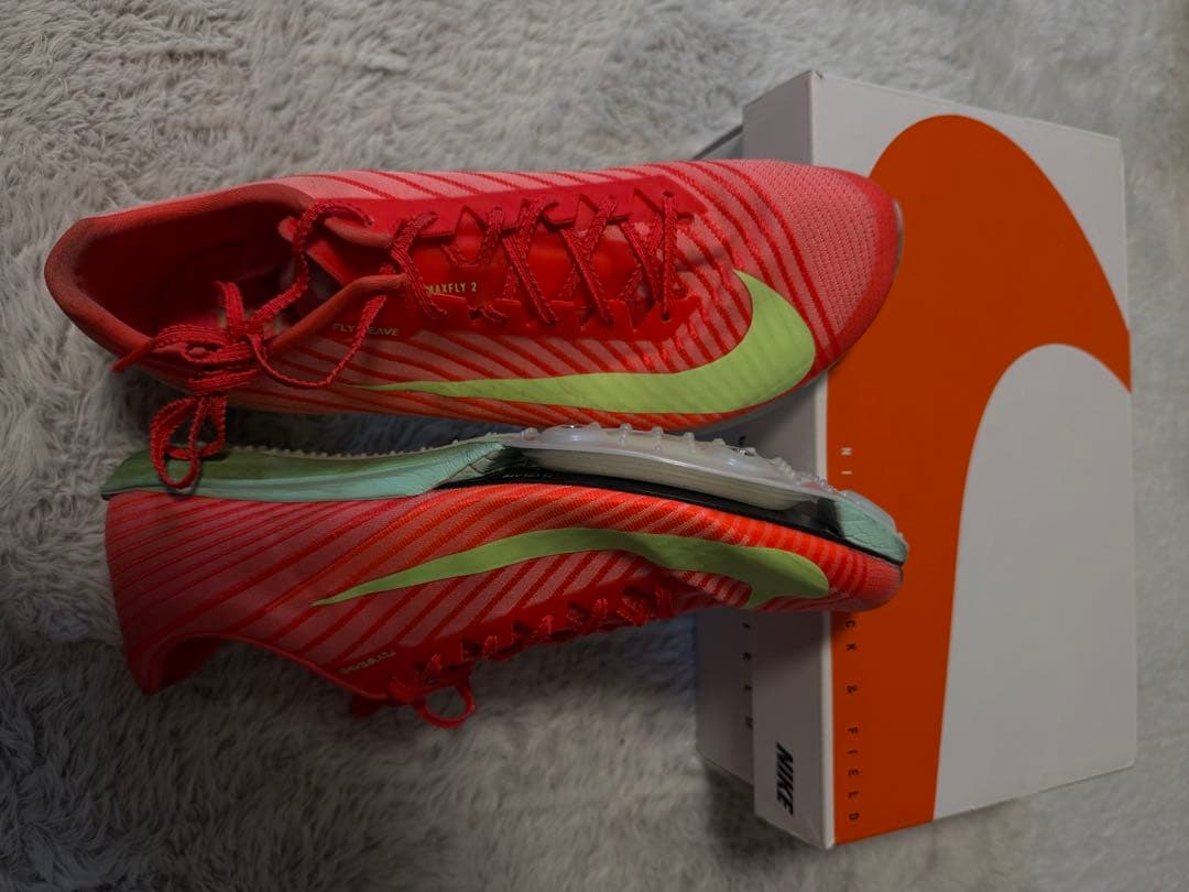 Nike マックスフライ2 左足外側微パンク