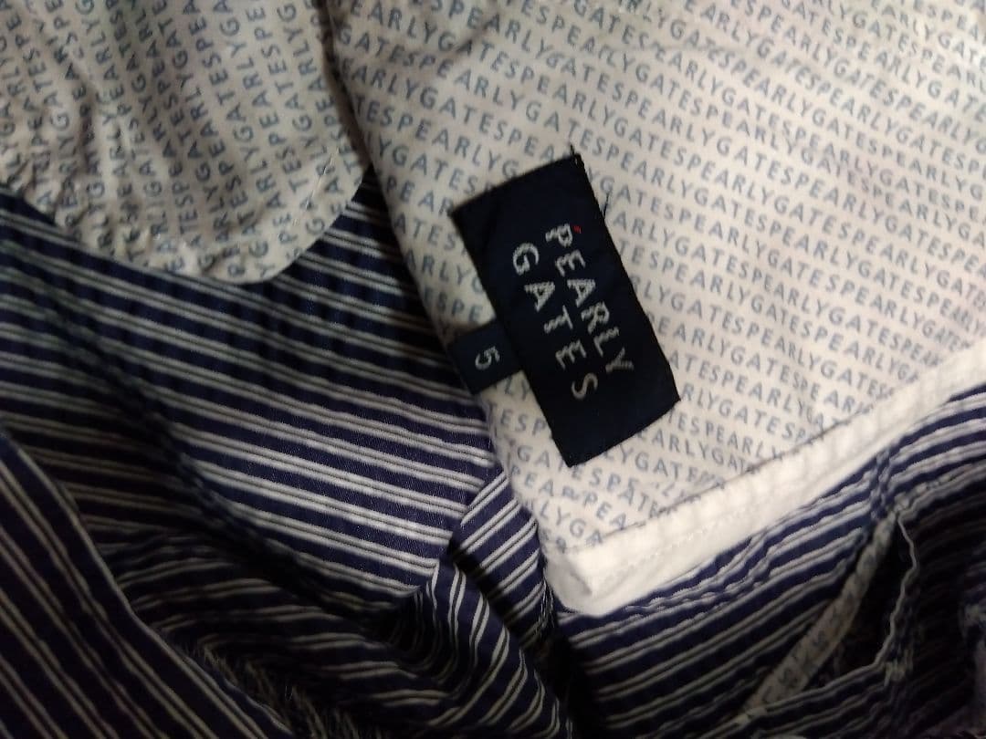 新品✨PEARLY GATESストライプ柄 ゴルフパンツ メンズ