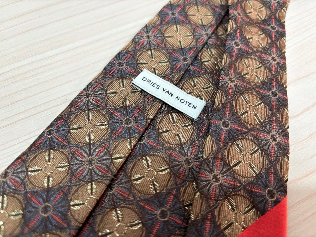 DRIES VAN NOTEN ドリスヴァンノッテン ネクタイ 柄