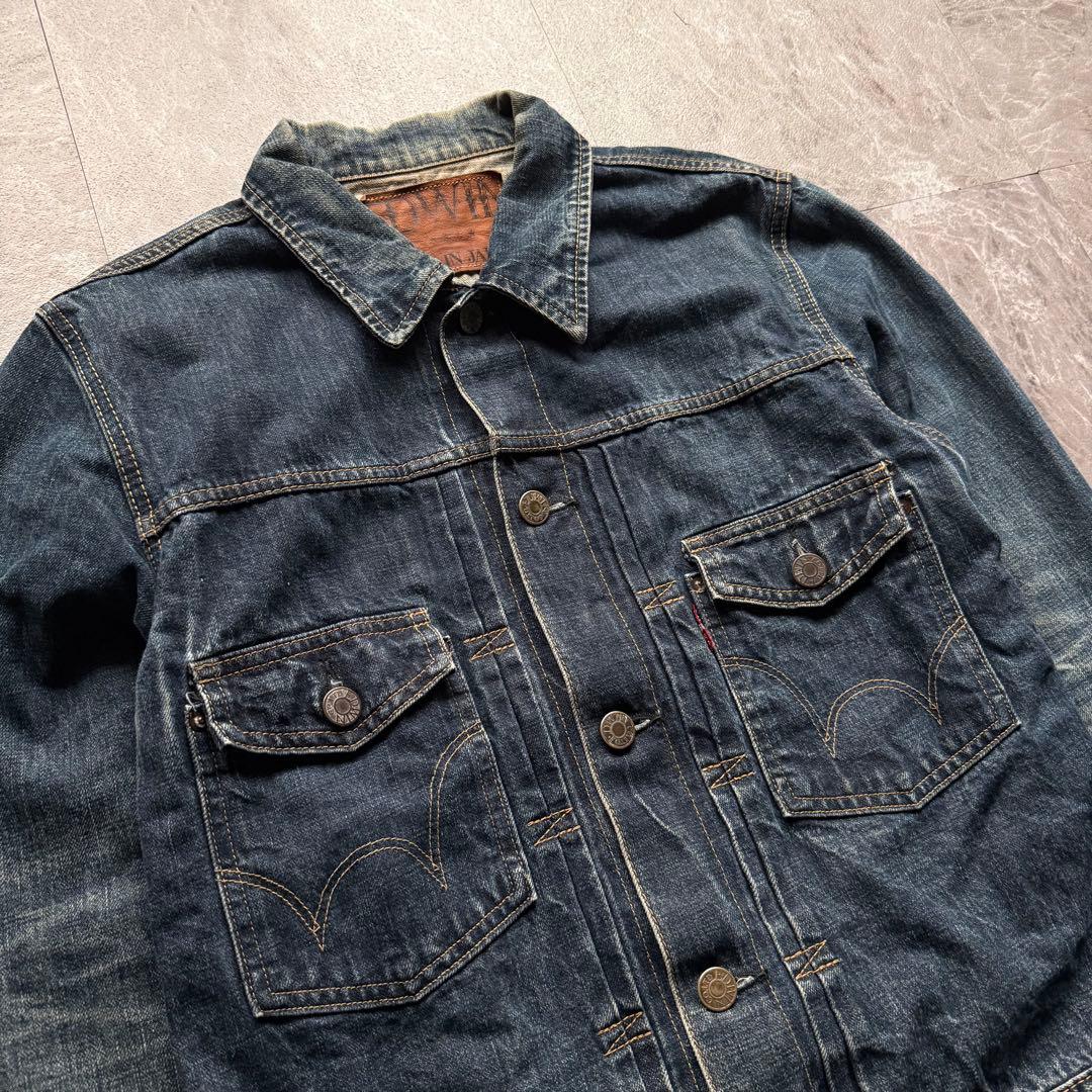 ジャケット・アウター edwin 2nd type vintage denim jacket