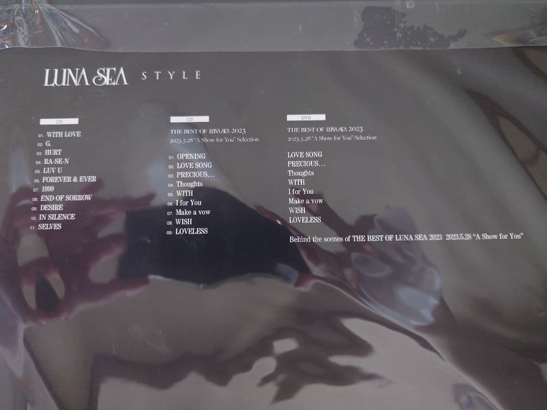 LUNA SEA STYLE　SLAVE限定版★Tシャツ無し