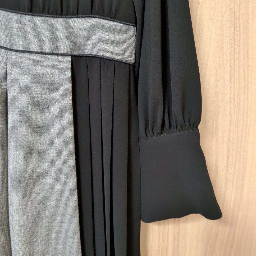 MaxMara ロングワンピース 38サイズ 黒・グレー