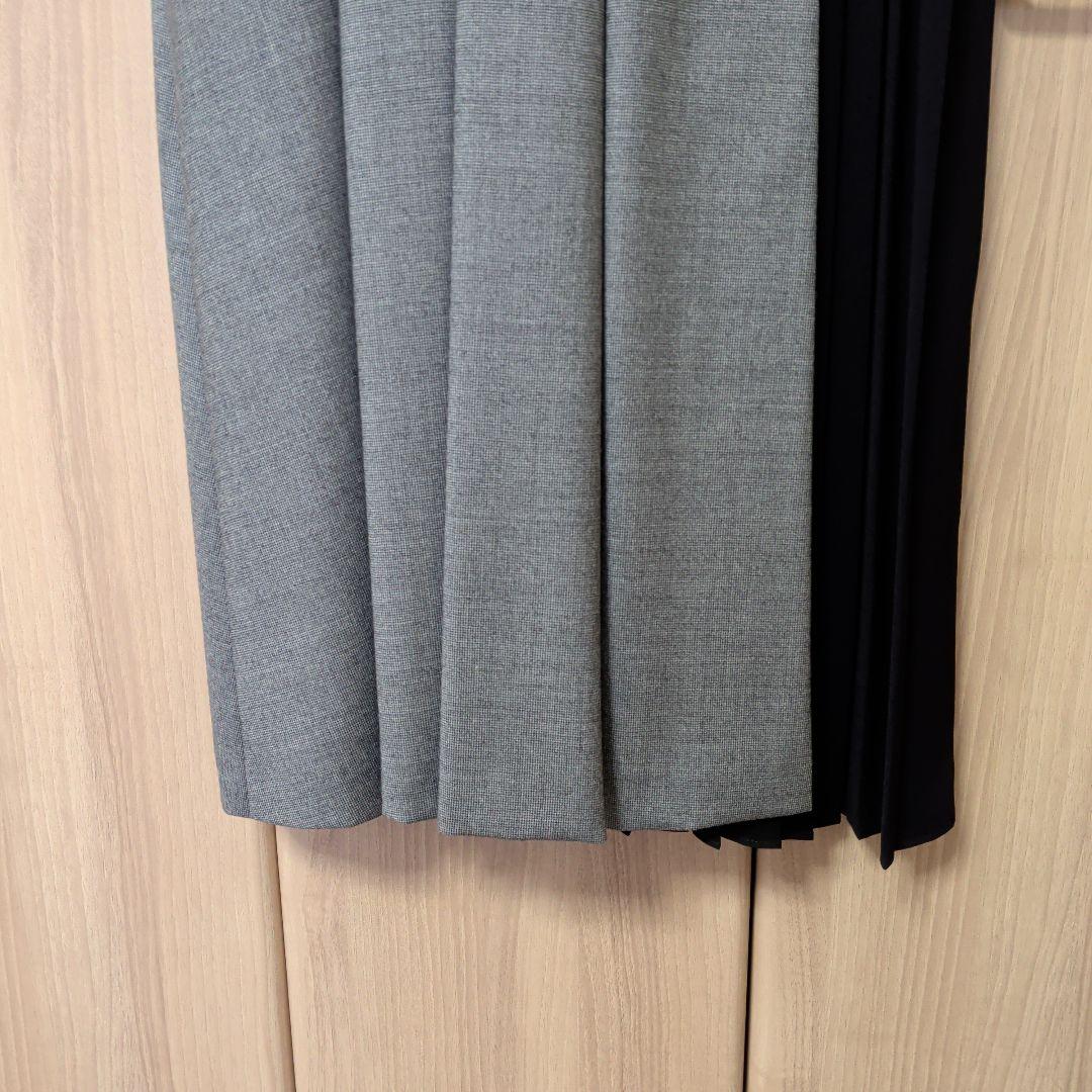 MaxMara ロングワンピース 38サイズ 黒・グレー