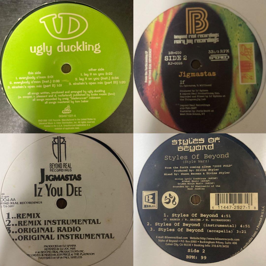 Underground Hip Hopレコードセット