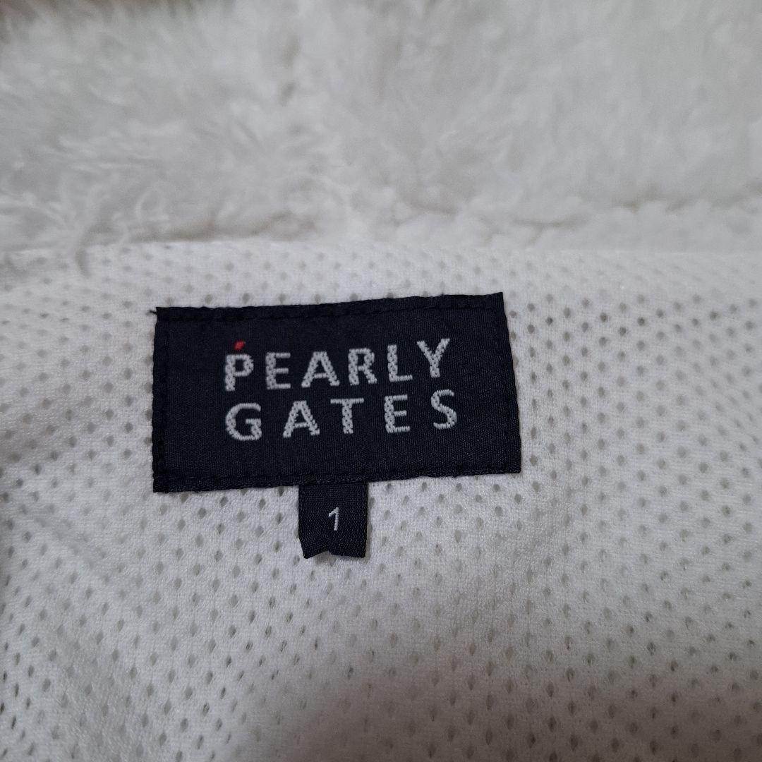 PEARLY GATES フリースジャケット ホワイト
