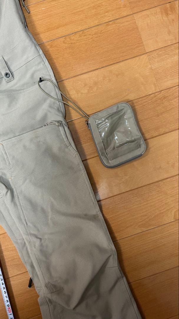 BURTON ビブパンツ Sサイズ　レディース　バートン　ベージュ
