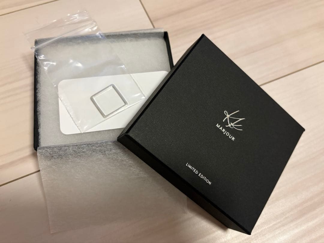 新品【KKFASHIONさんコラボ】SV925 SQUARE RING