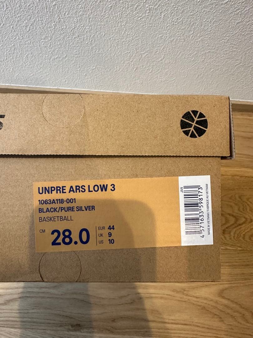 シューズ(男性用) asics UNPRE ARS LOW 3 ballaholic