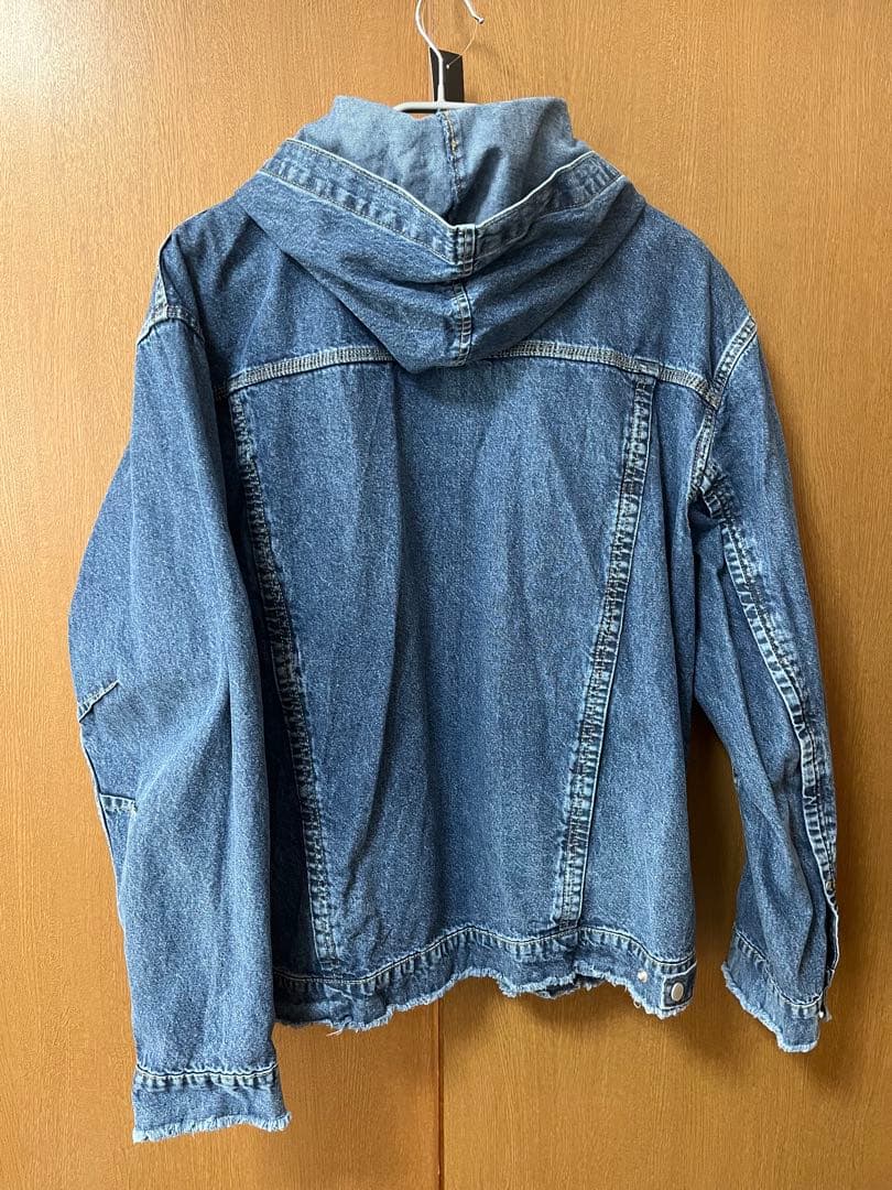 【新品未使用】GU×UNDERCOVER デニムジップアップパーカ XXL