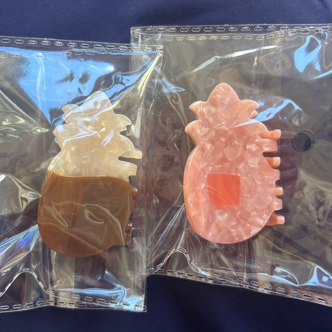ホノルルクッキー　ヘアクリップ　2個セット　新品未使用