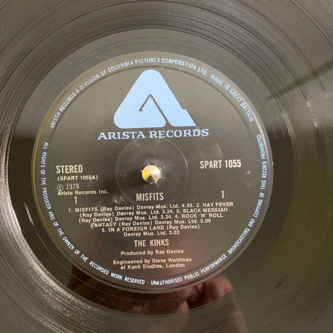 The Kinks / Misfits UK盤LP