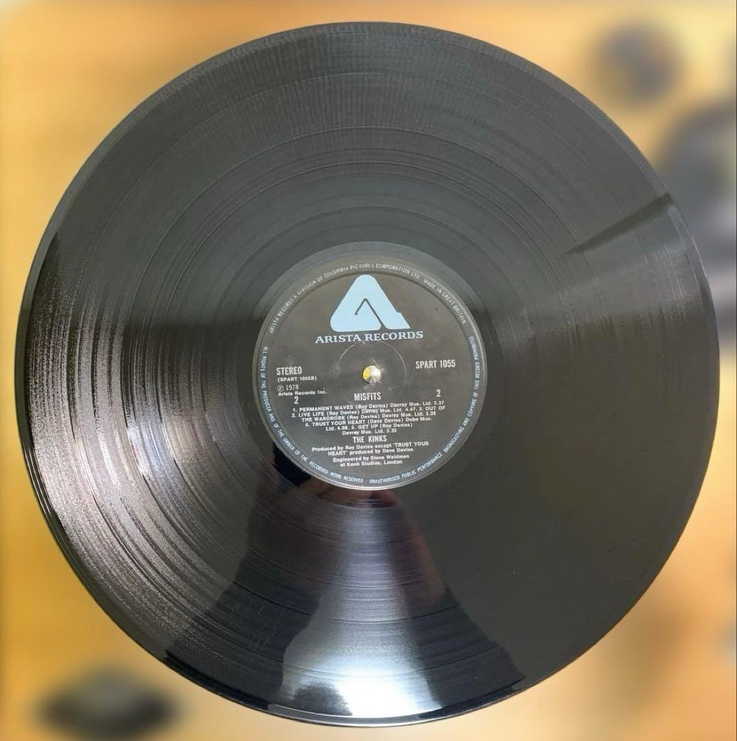 The Kinks / Misfits UK盤LP