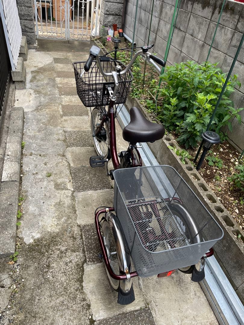 美品 Peltech 電動アシスト三輪車 TDR-163L 20インチ