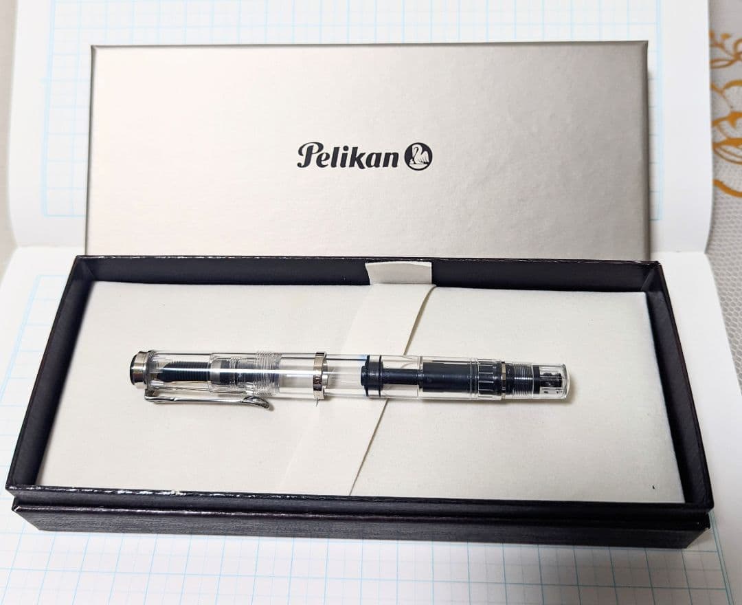 ペリカン 万年筆 PELIKAN M205 DEMONSTRATOR (M)