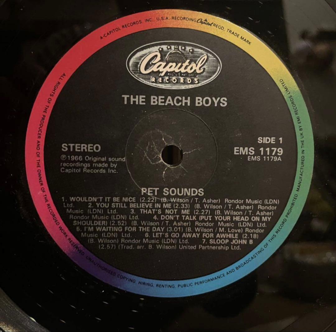 The Beach Boys／Pet Sounds LPレコード