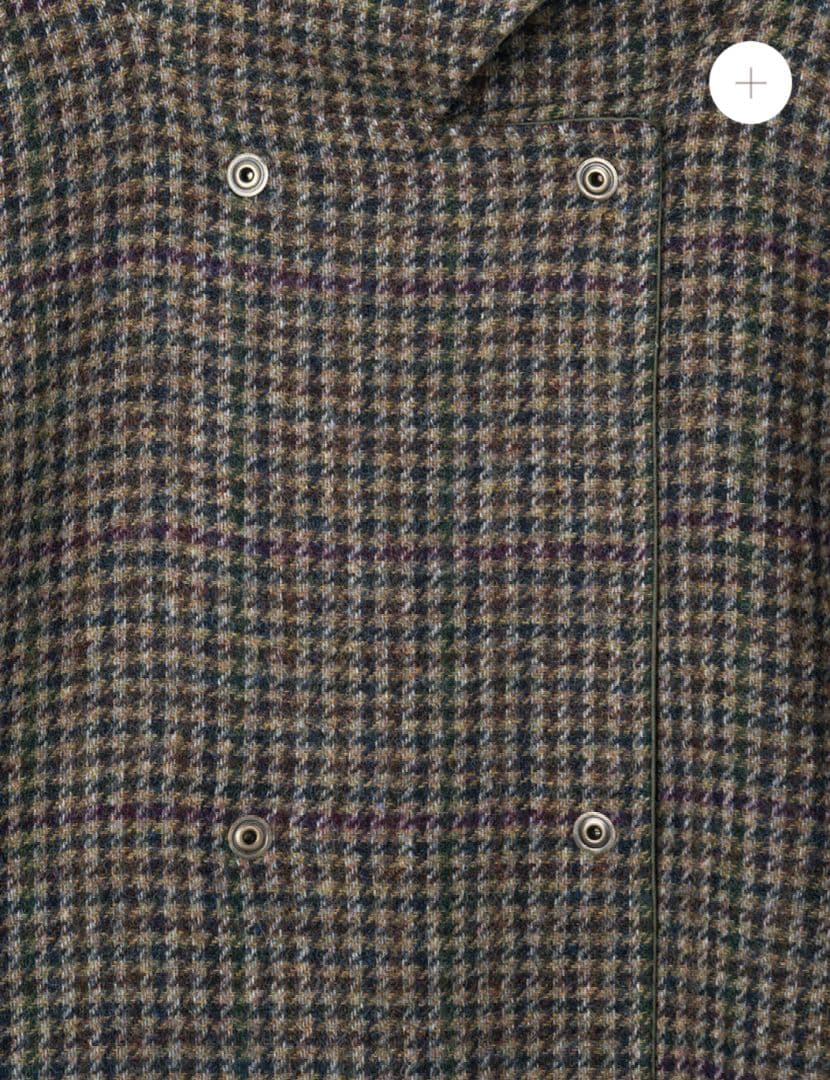 LES PRAIRIES DE PARIS リバーシブルショートコート