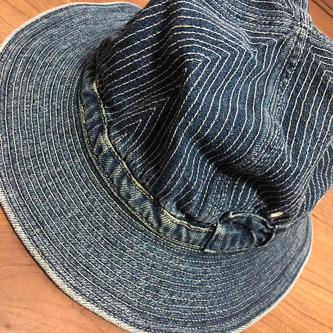 美品　kapital デニム バケットハット