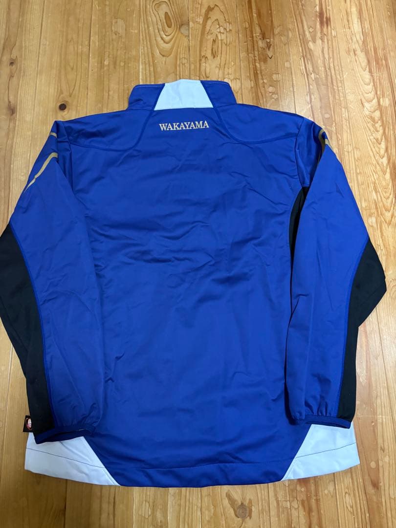 美品　廃盤　YONEX ウォームアップウェア Lサイズ 青/白/黒