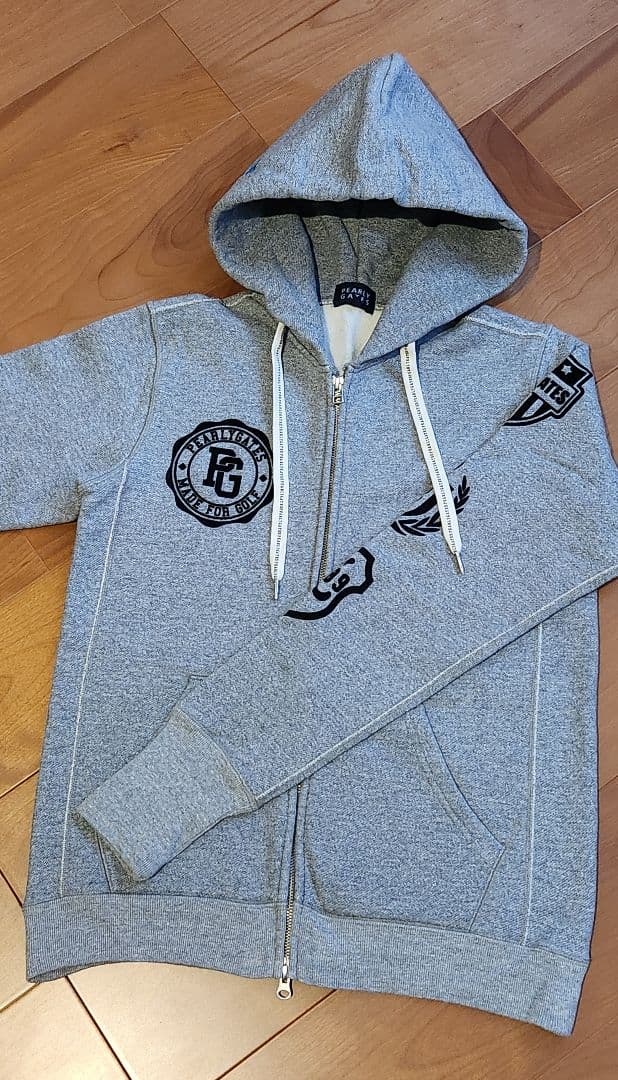 【美品】パーリーゲイツ size4 メンズフルジップパーカー