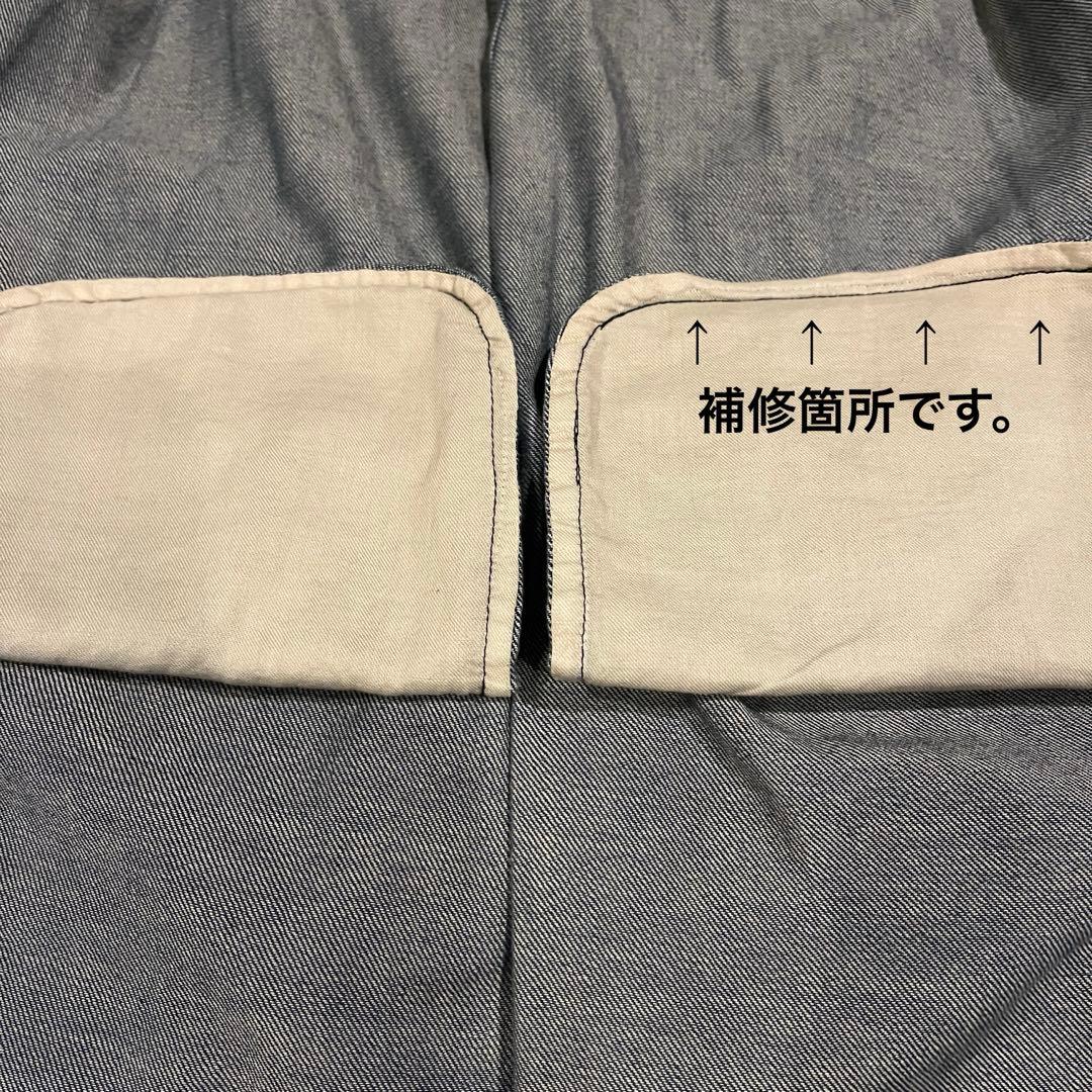 少し難あり！mizuiroind 大人気！デニムベスト！