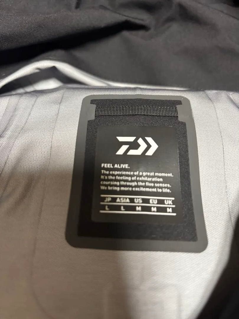 Daiwa フィッシングスーツ　ブラック　DR-1221a ゴアテックス